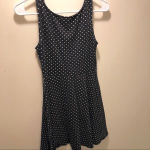 Forever 21 Medium black and white polka dot dress